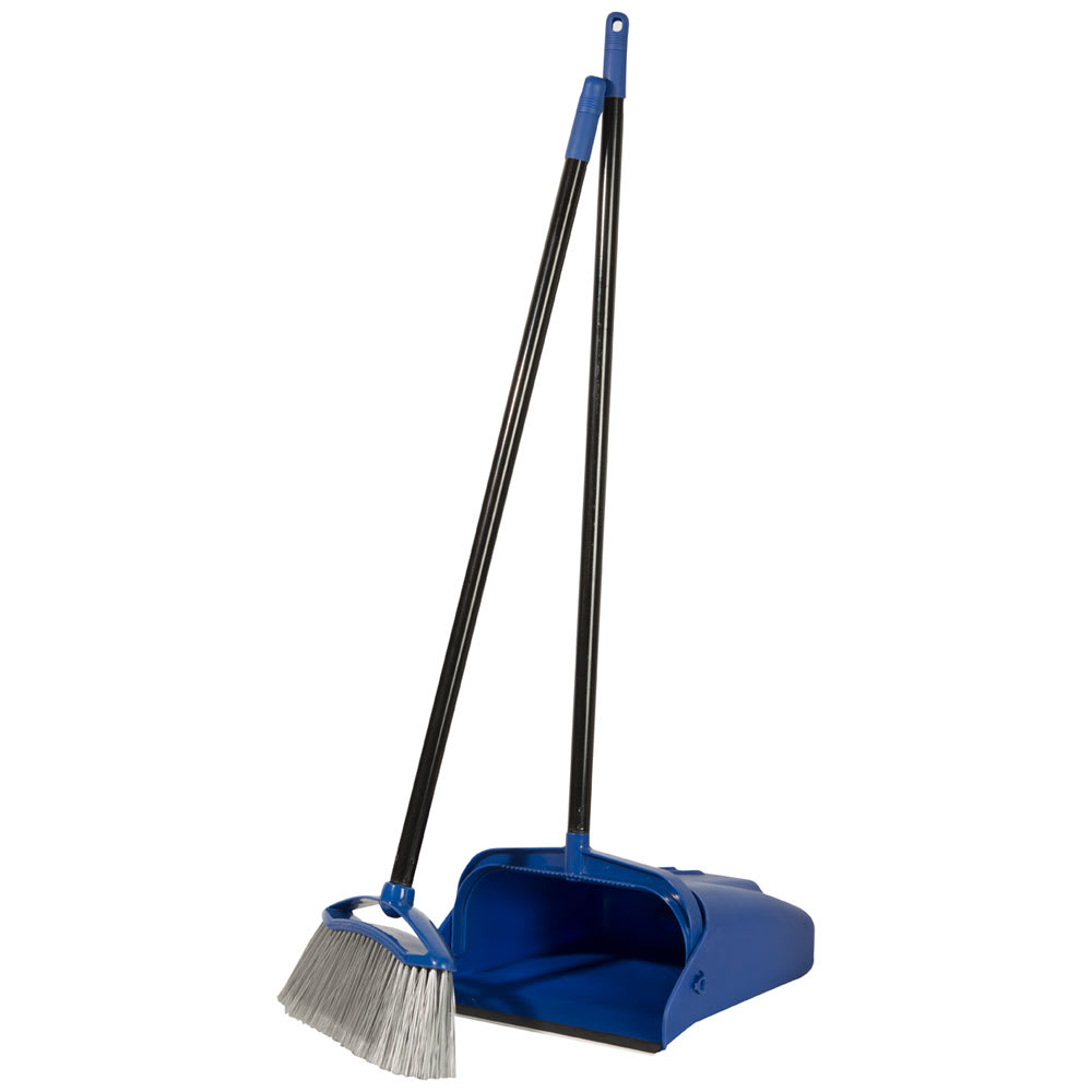 Balai et porte-poussière vertical