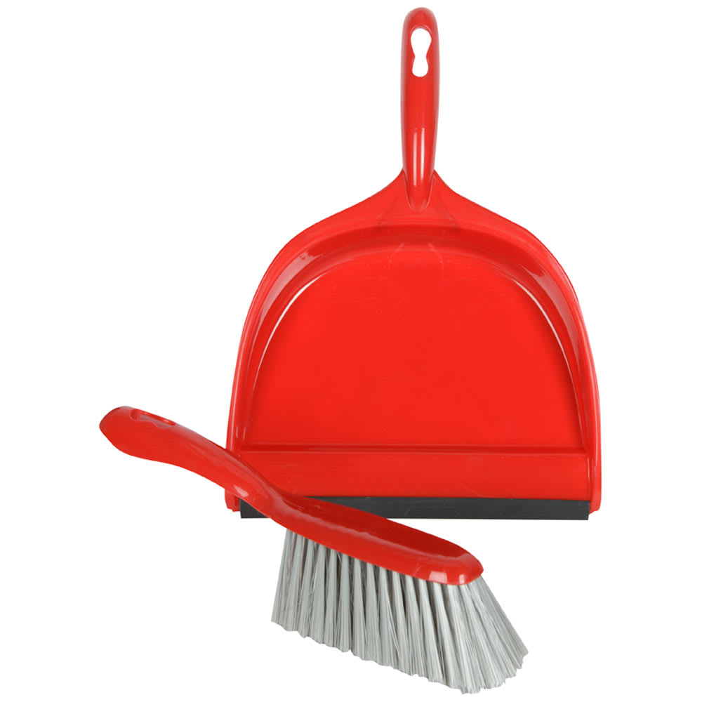Ensemble de brosse et porte-poussière