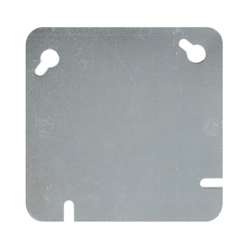 Couvercle plat pour boîte électrique 4&nbsp;po