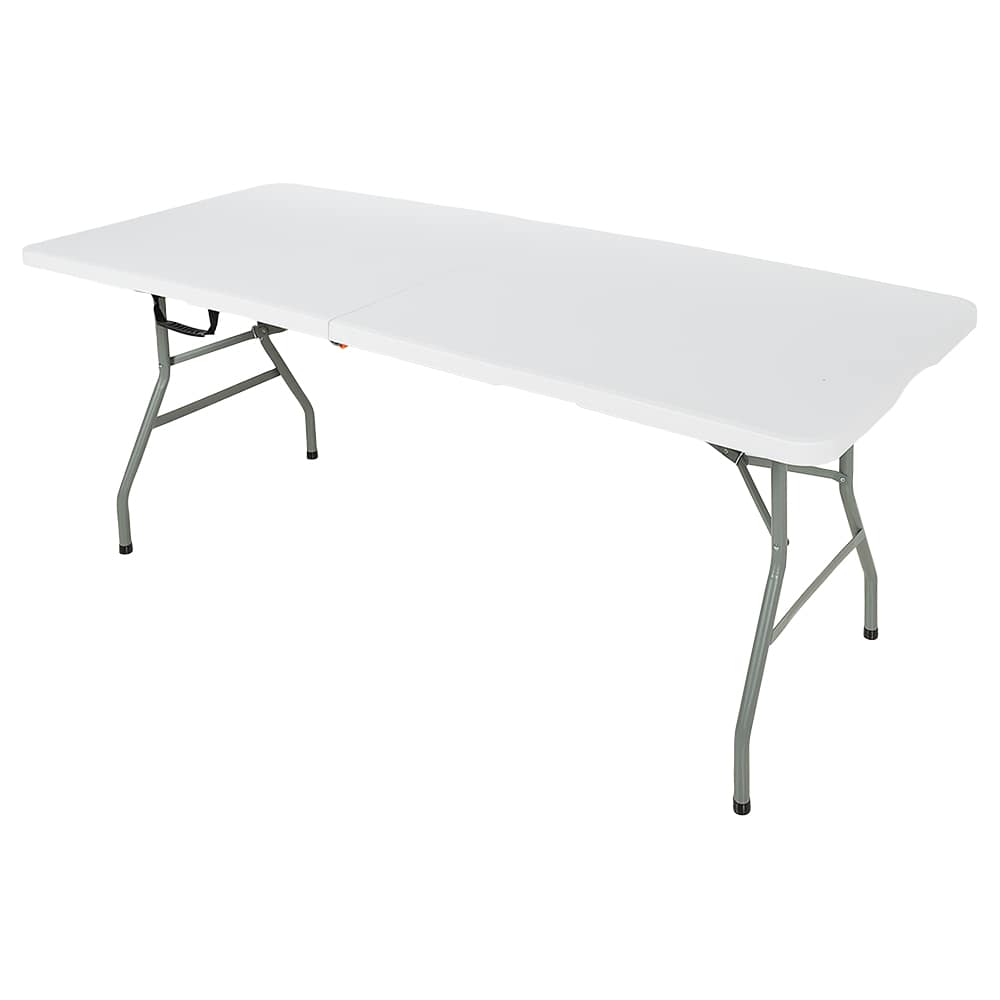 Table pliante blanche 70 7/8 po PRATICO