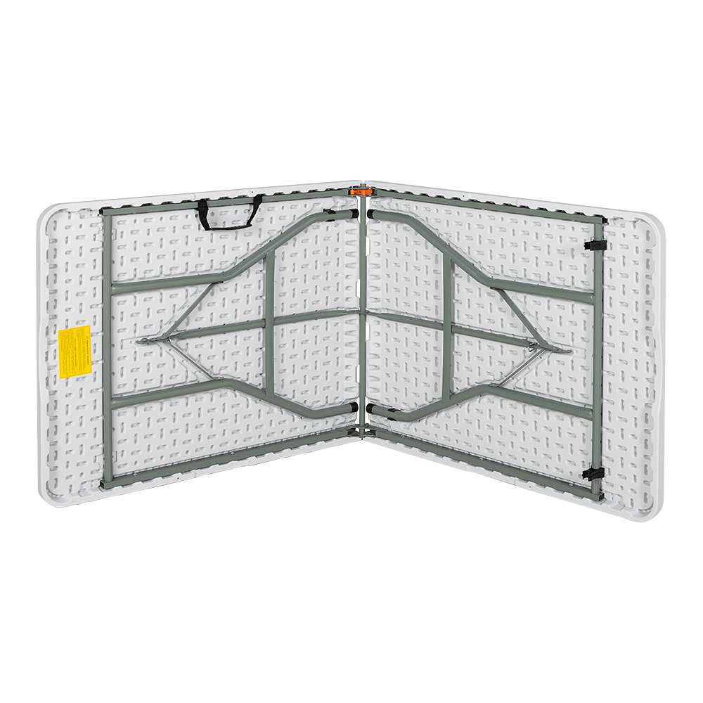 Table pliante blanche 70 7/8 po PRATICO