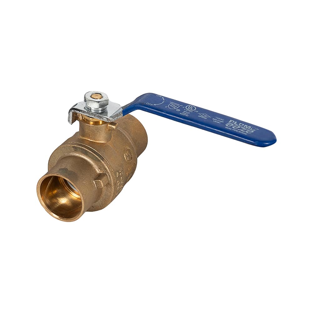 Robinet à bille 1 po x 1 po soudé