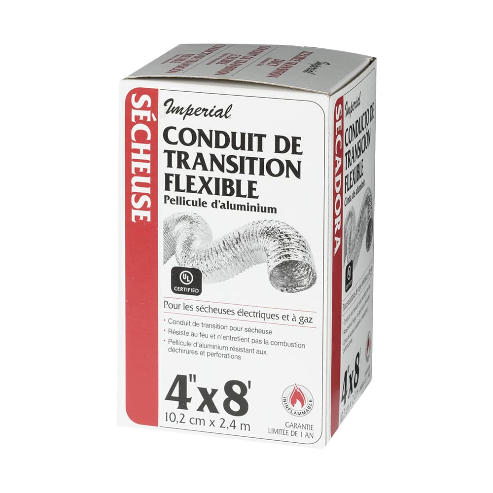 Tuyau flexible pour sécheuse ProFlex 4 po x 8 pi