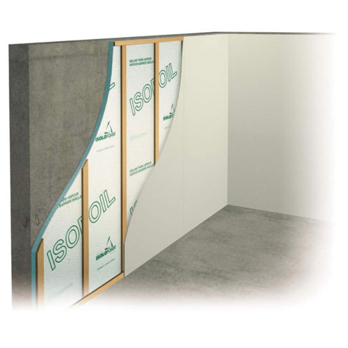 ISOLOFOAM ISOFOIL Insulating Panel and Vapour Barrier 2 in. x 4 ft. x 8 ft.