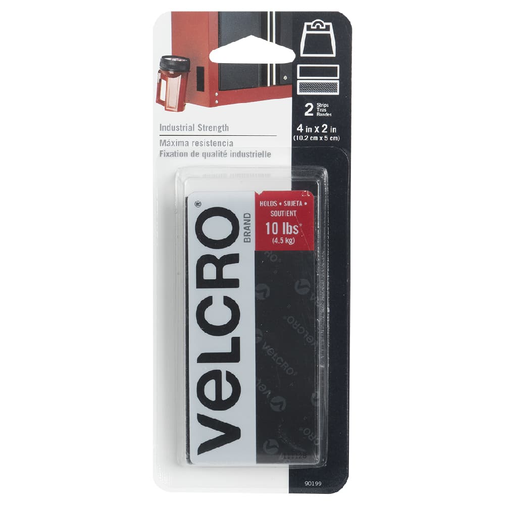 Bandes adhésives VELCRO® 2 po x 4&nbsp;po Qualité industrielle