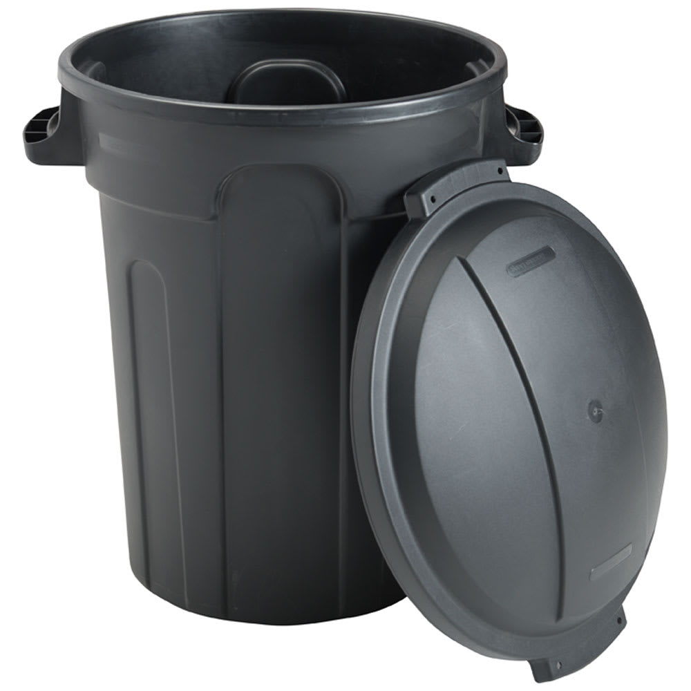 Poubelle tout usage noire 80 L