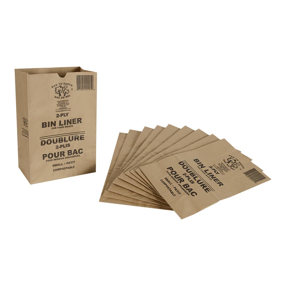 Sacs pour résidus de cuisine Pqt/10