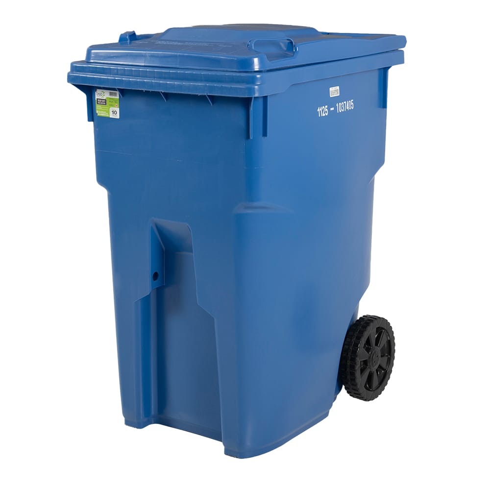 IPL Wheeled Bin Blue 360&nbsp;L