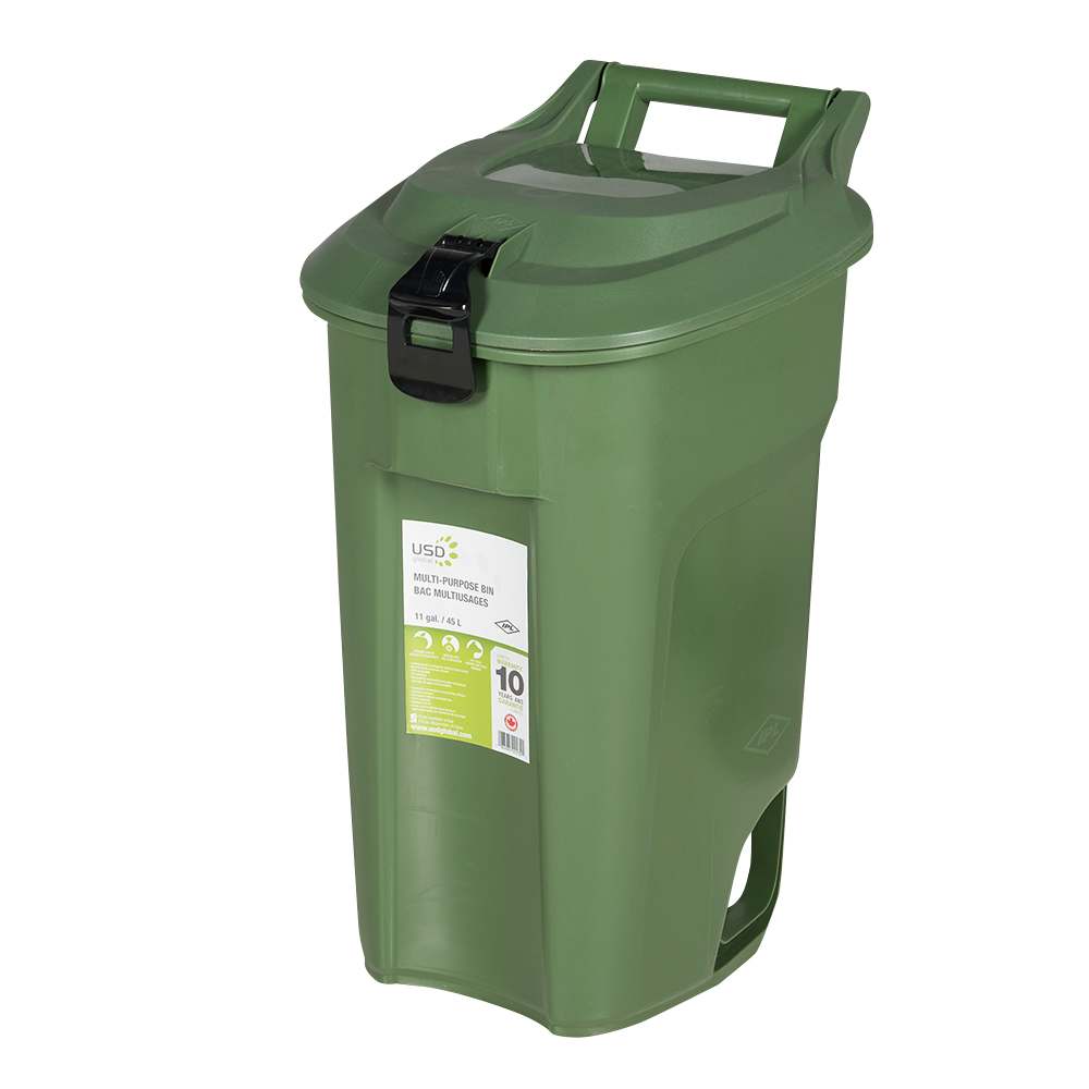 Bac roulant vert IPL 45 L