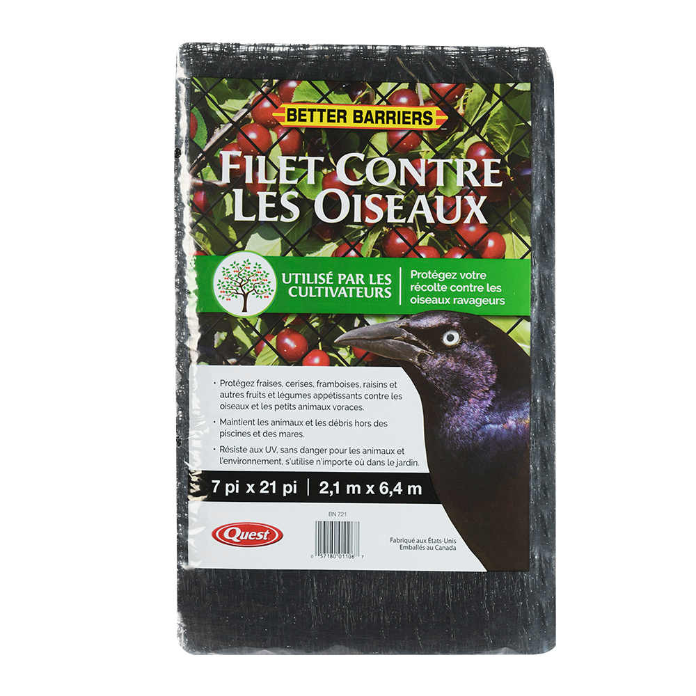 Filet chasseur pour oiseaux 7 pi x 21&nbsp;pi