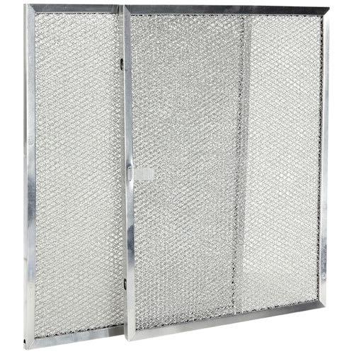 Filtres en aluminium pour hotte de cuisine 11 7/8 po x 14 3/4 po Pqt/2