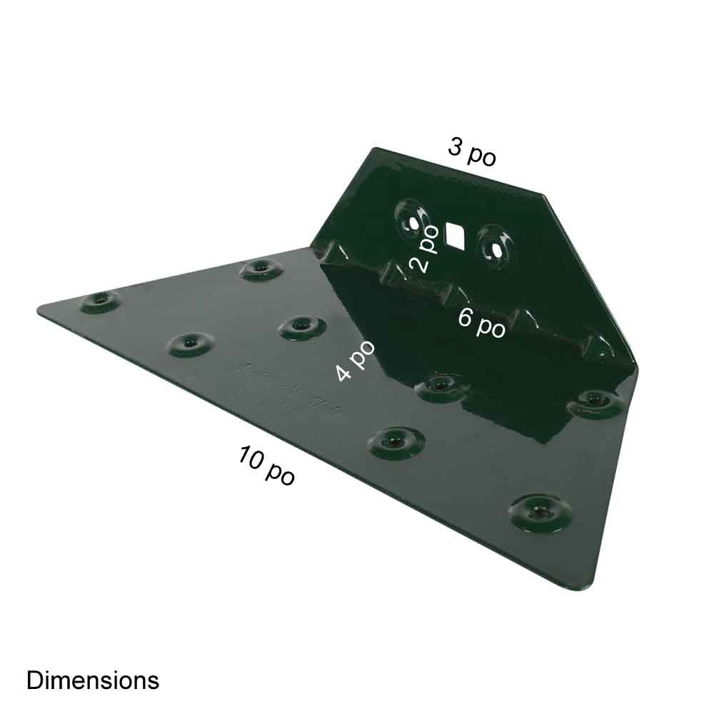 Équerre pour balançoires et jeux d'enfants EZ Bracket