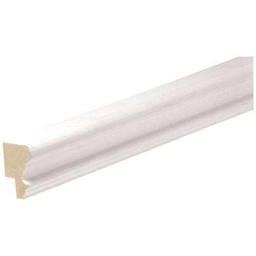 Cimaise en fibre de bois 1 1/8 po x 1&nbsp;3/4&nbsp;po&nbsp;x 8 pi