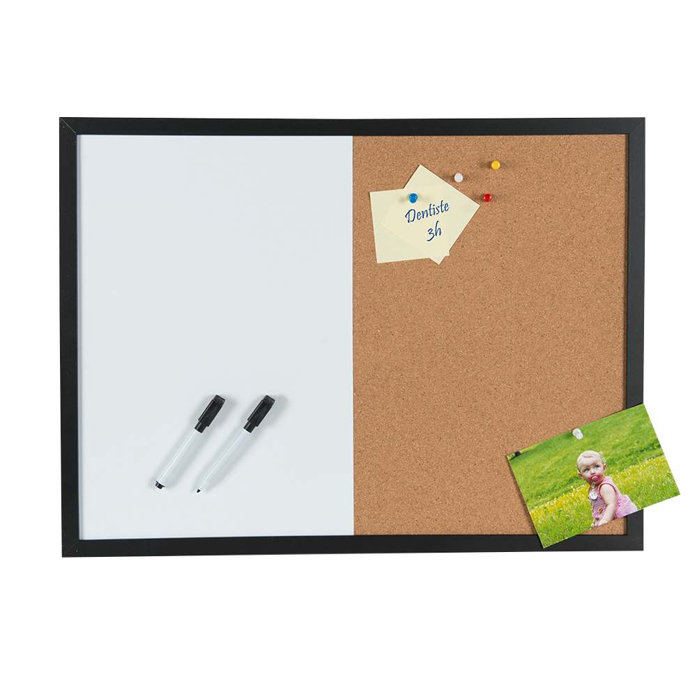 Magnetic Dry-Erase & Bulletin Board Set