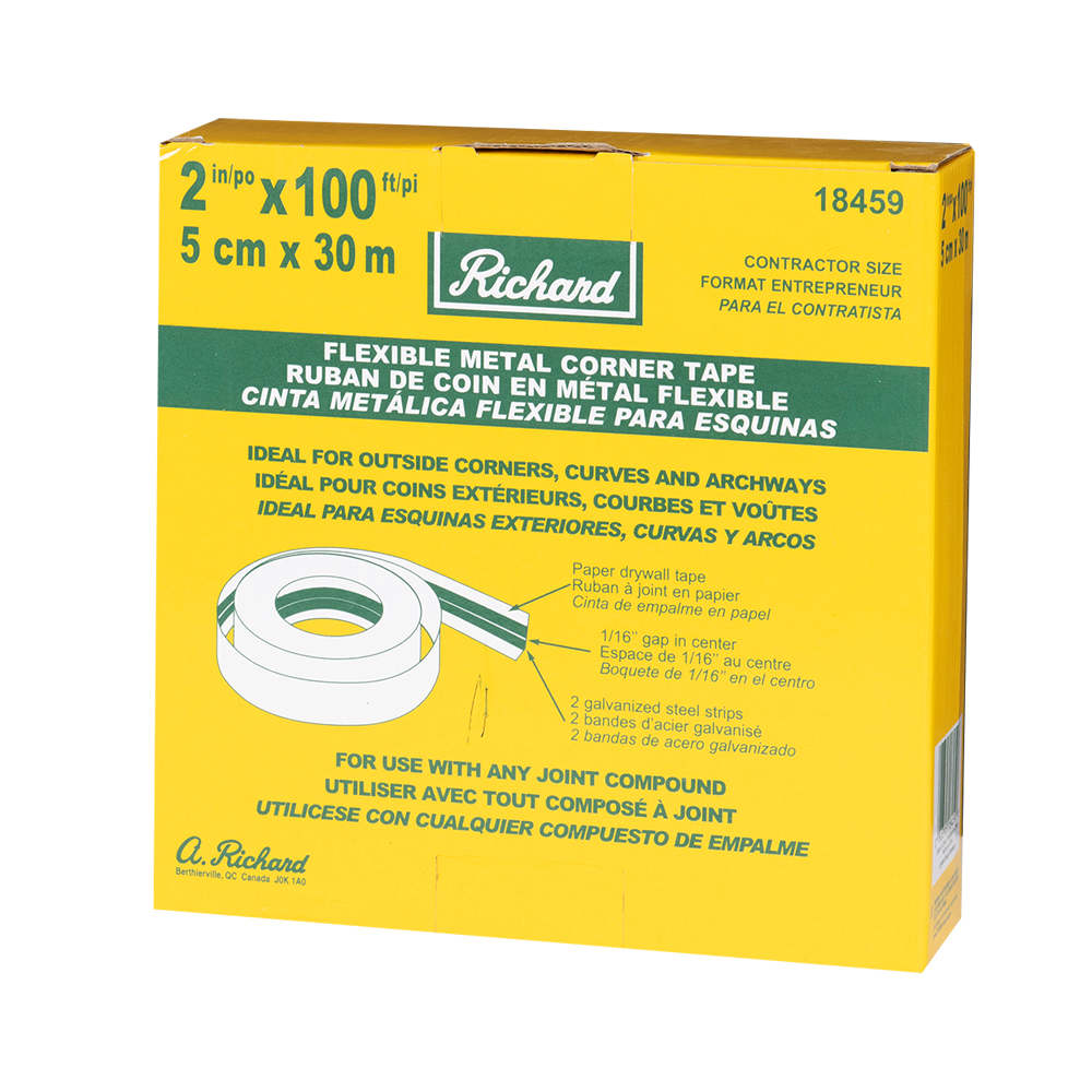A. RICHARD Flexible Corner Bead 2 in x 100 ft