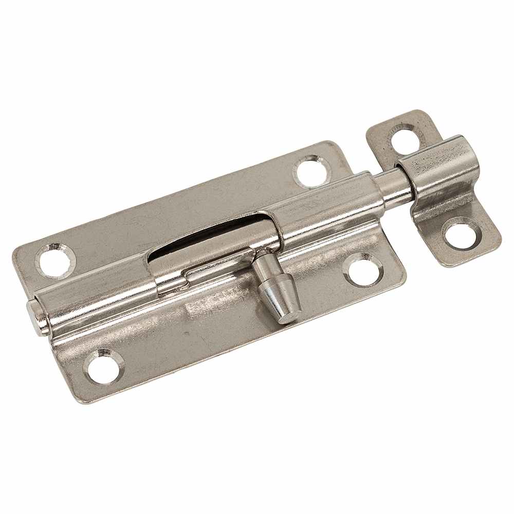 Verrou cylindrique en inox 4&nbsp;po