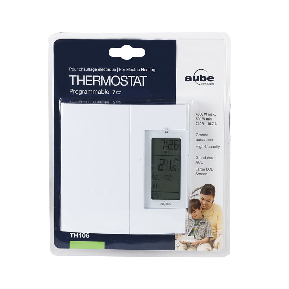 Thermostat électronique programmable 4 000 W