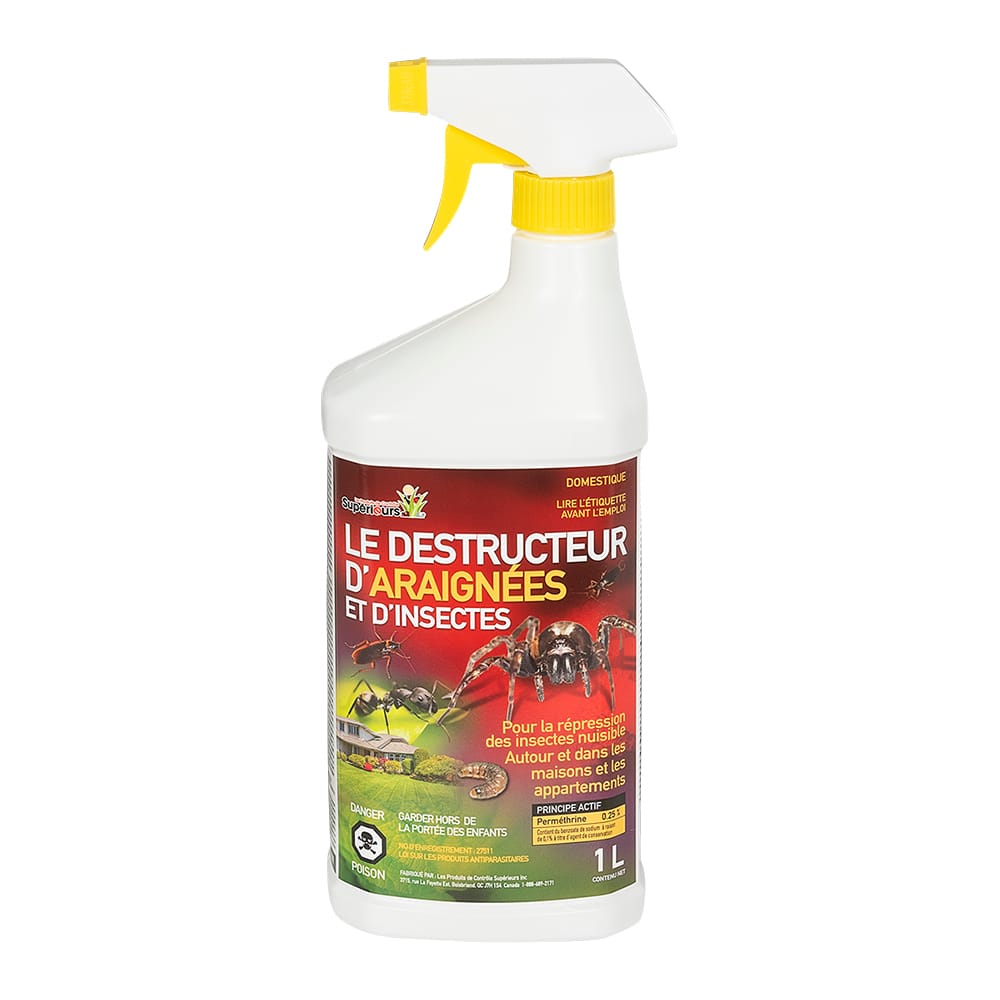 Destructeur d'araignées et d'insectes&nbsp;1 L