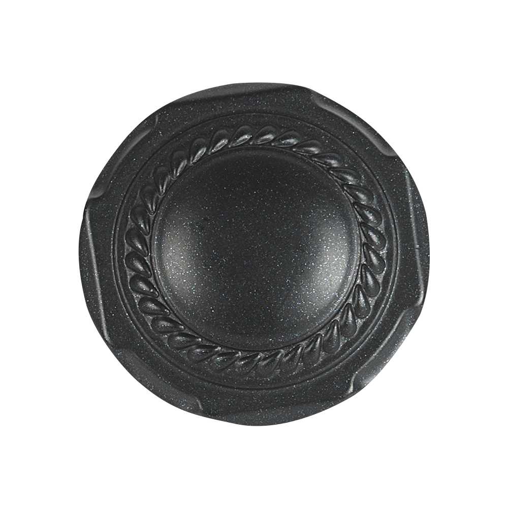 Bouton d'armoire en métal Provence anthracite 32&nbsp;mm