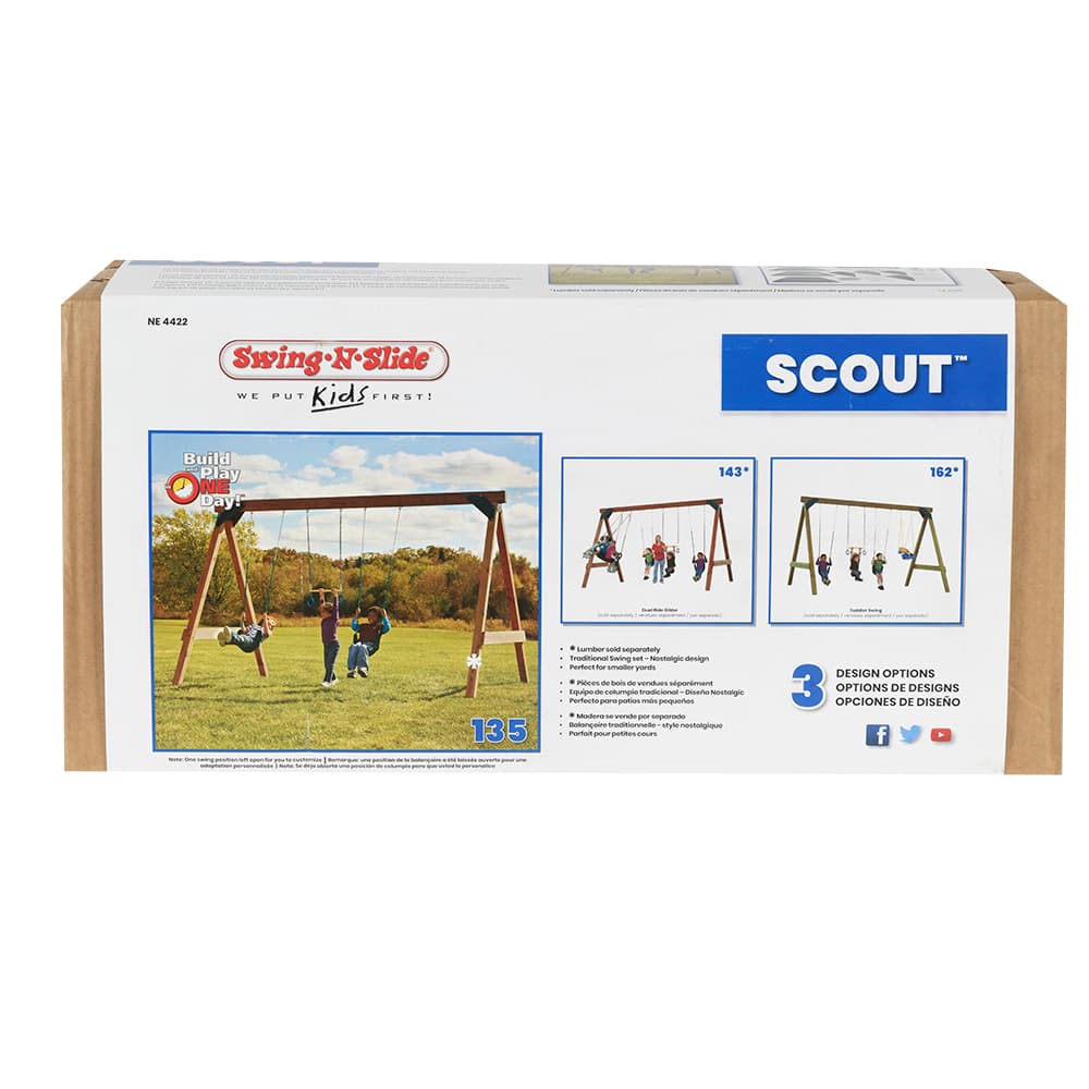 Quincaillerie pour jeux d'enfants Scout