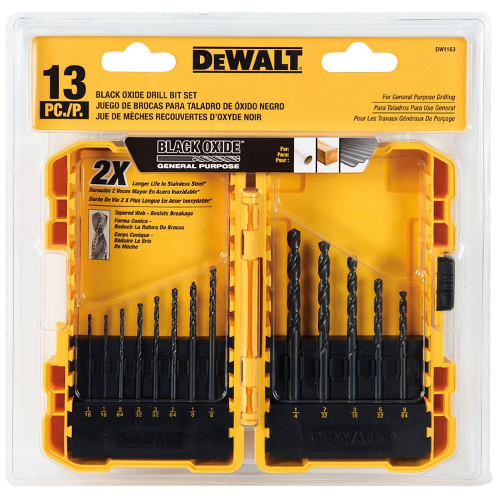 Ensemble de 13  mèches DEWALT