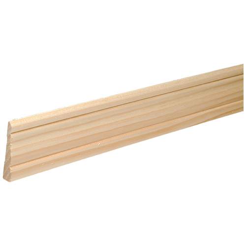 Chambranle colonial en pin clair 3/8&nbsp;po&nbsp;x 2 1/8 po x 7 pi