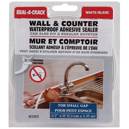 Wall and Counter Adhesive Sealer 1/2 in. x 11 ft.