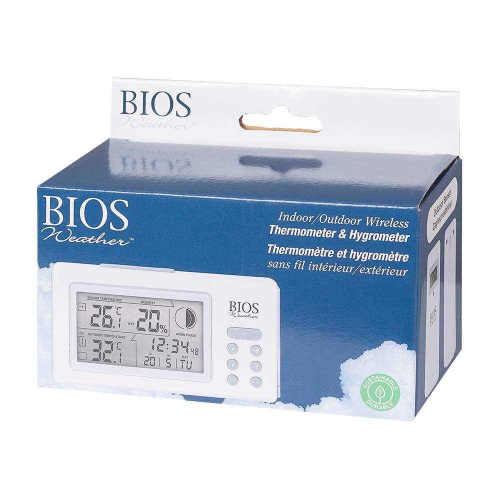 Thermomètre-hygromètre sans fil