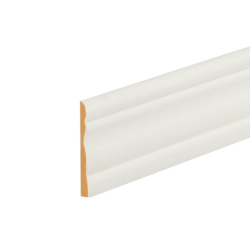 Chambranle colonial en fibre de bois 3/8&nbsp;po&nbsp;x 2 1/8 po x 8 pi