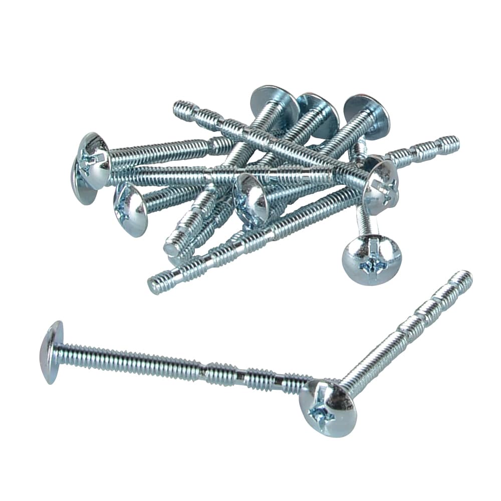 Boulons à sections pour poignées d'armoires M4 x 2 po Pqt/12