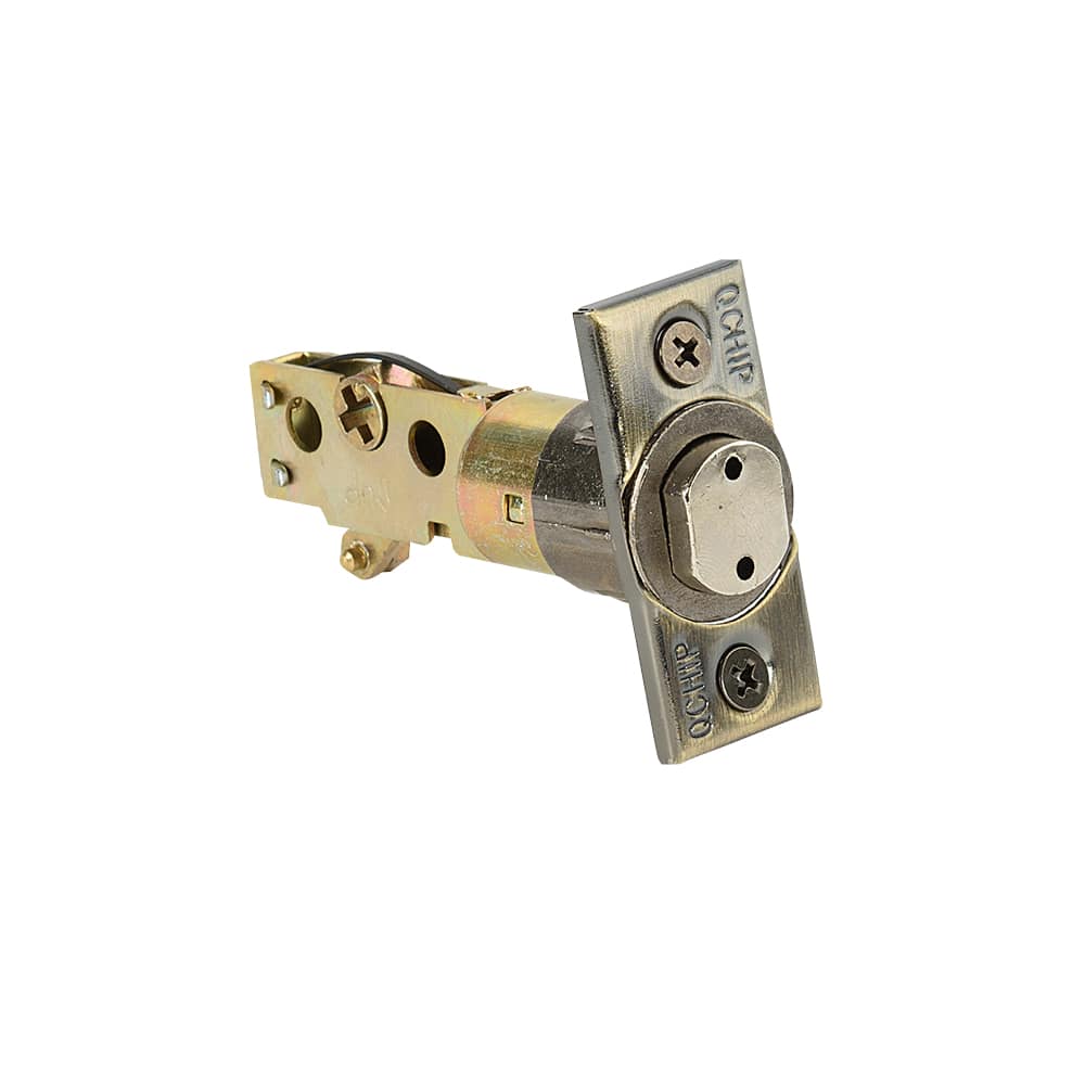 Keyed Deadbolt Lock Antique Brass
