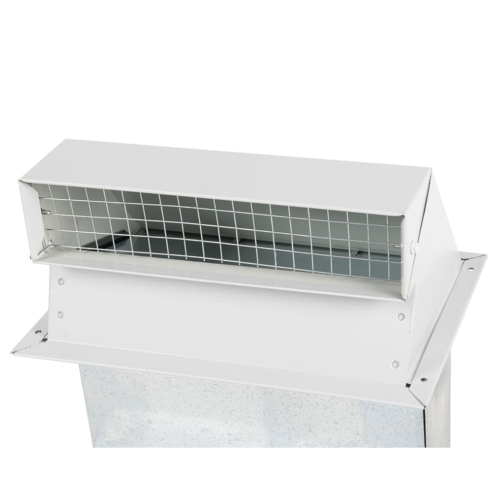 Sortie de hotte silencieuse en acier 3&nbsp;1/4&nbsp;po&nbsp;x&nbsp;10&nbsp;po