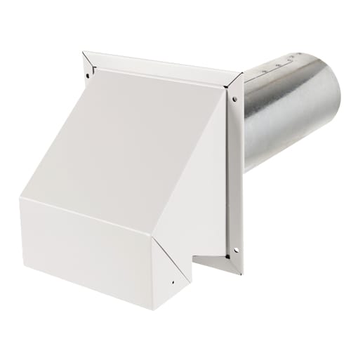 Sortie de hotte en acier silencieuse 4 po