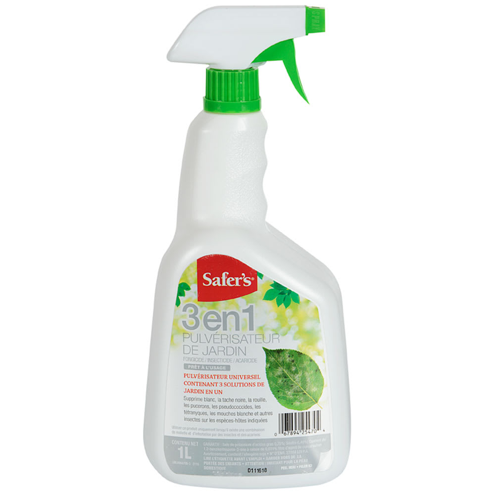 Insecticide acaricide et fongicide 3-en-1, 1 L