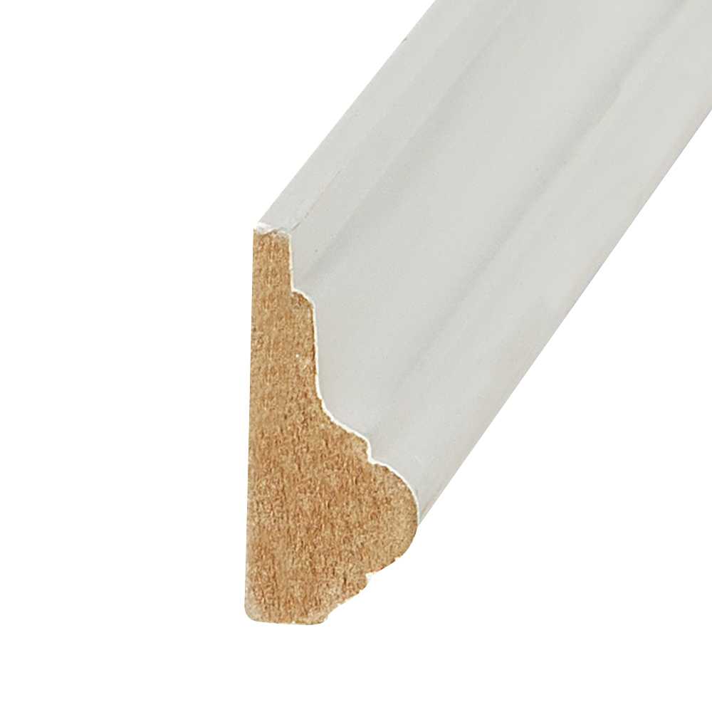 Cimaise en fibre de bois 3/4 po x 1&nbsp;5/8&nbsp;po&nbsp;x 8 pi