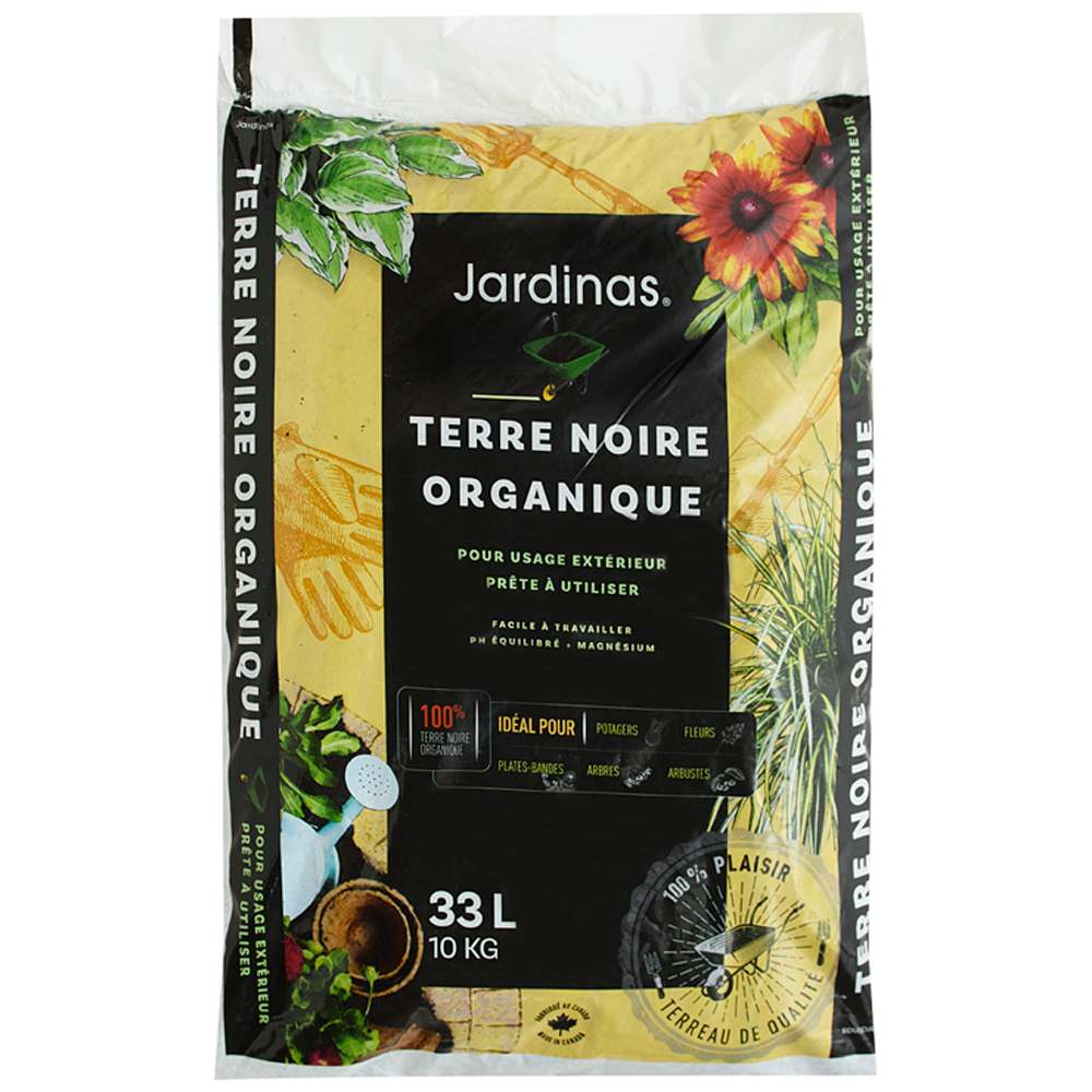 Terre noire organique 33 L