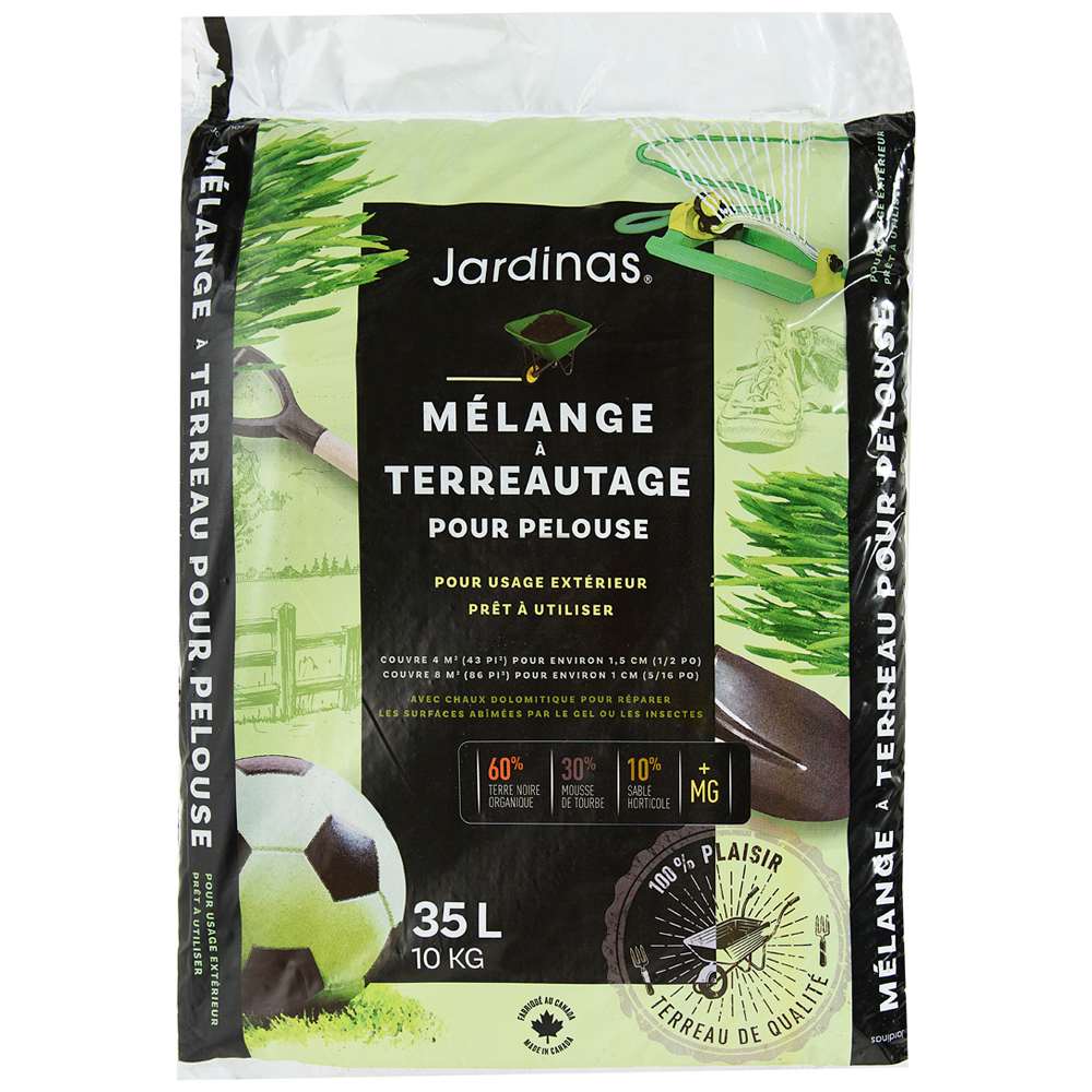Mélange à terreautage pour pelouse 35 L