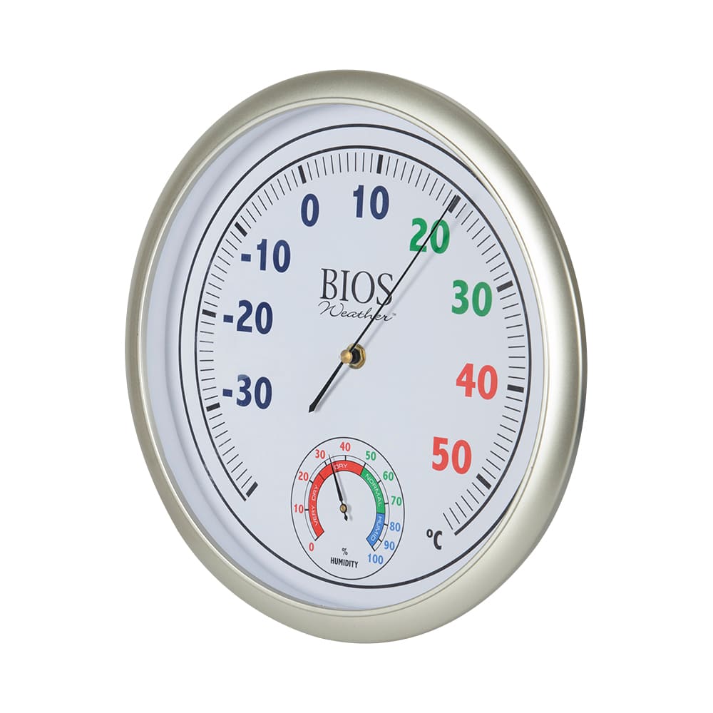 Thermometer with Hygrometer 11-3/4 in.