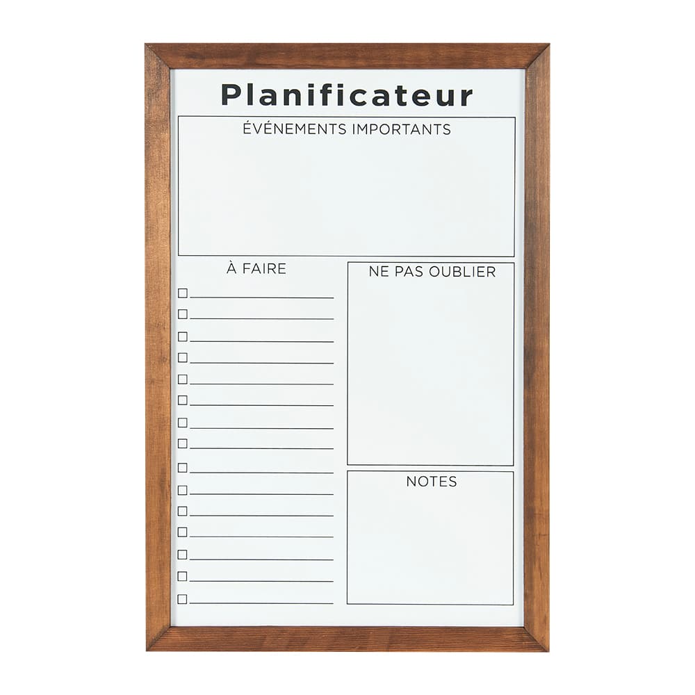 Tableau planificateur