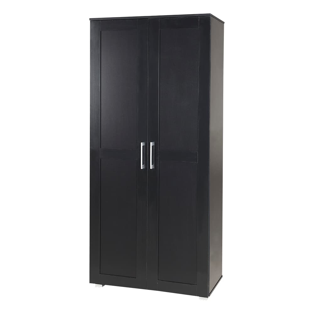 Armoire de rangement noire VERTUO