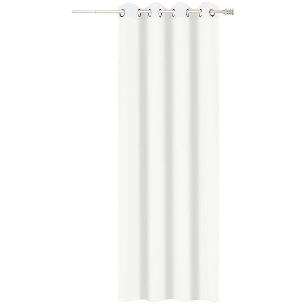 VERTUO Sheer Grommet Curtains White 54&nbsp;in.&nbsp;x&nbsp;96&nbsp;in. Pkg/2