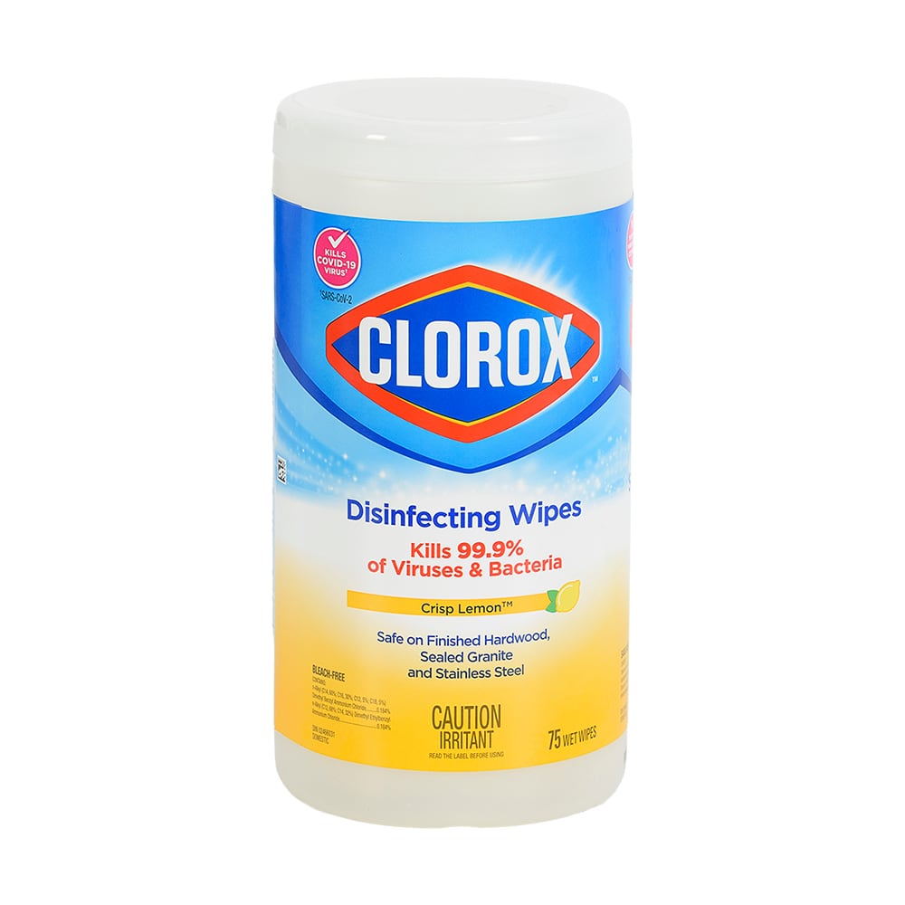 CLOROX Disinfecting Wipes Pkg/75