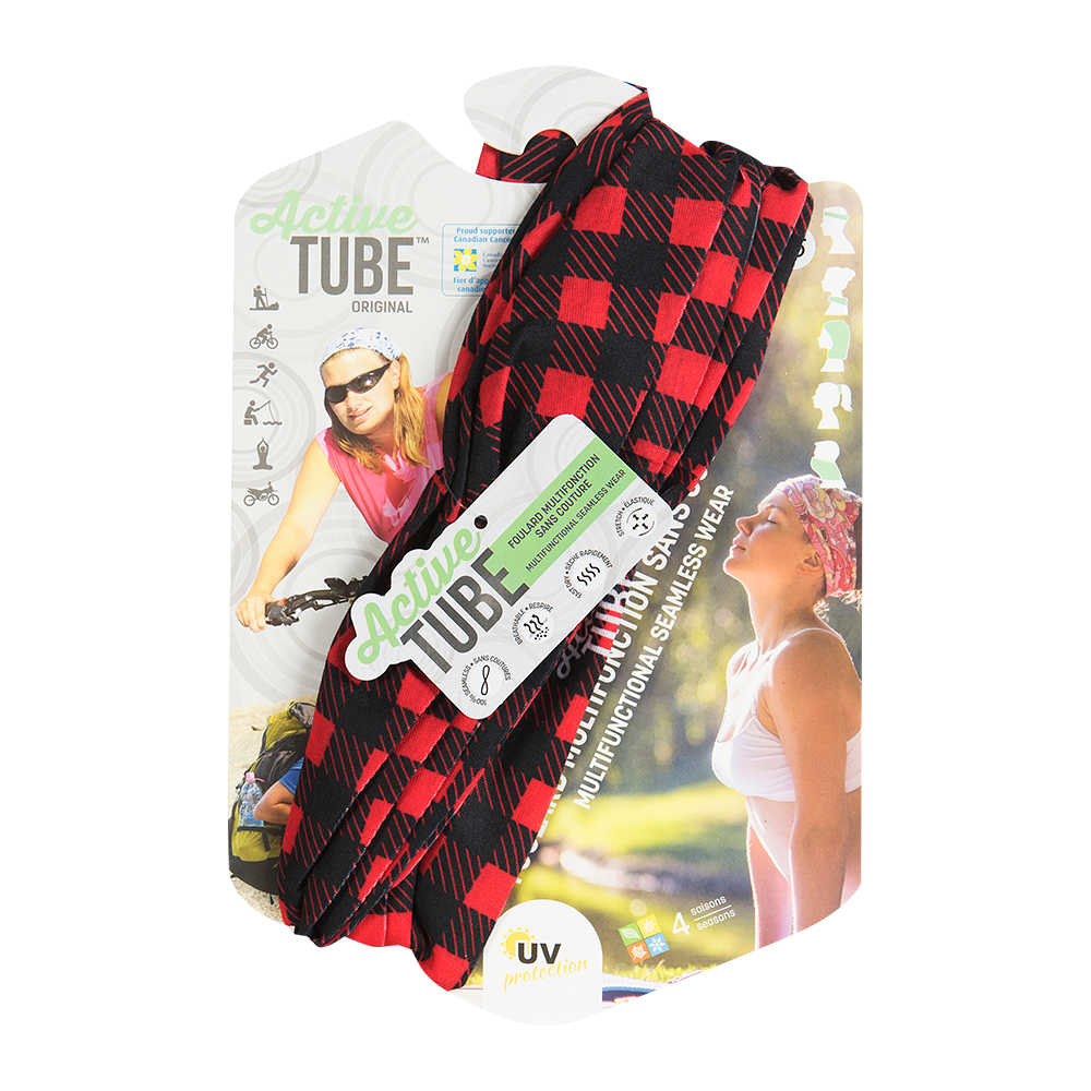Foulard multifonction sans couture