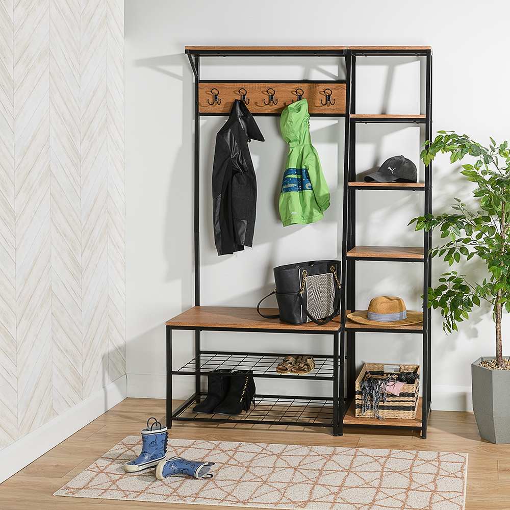 Banc d'entrée avec étagère VERTUO