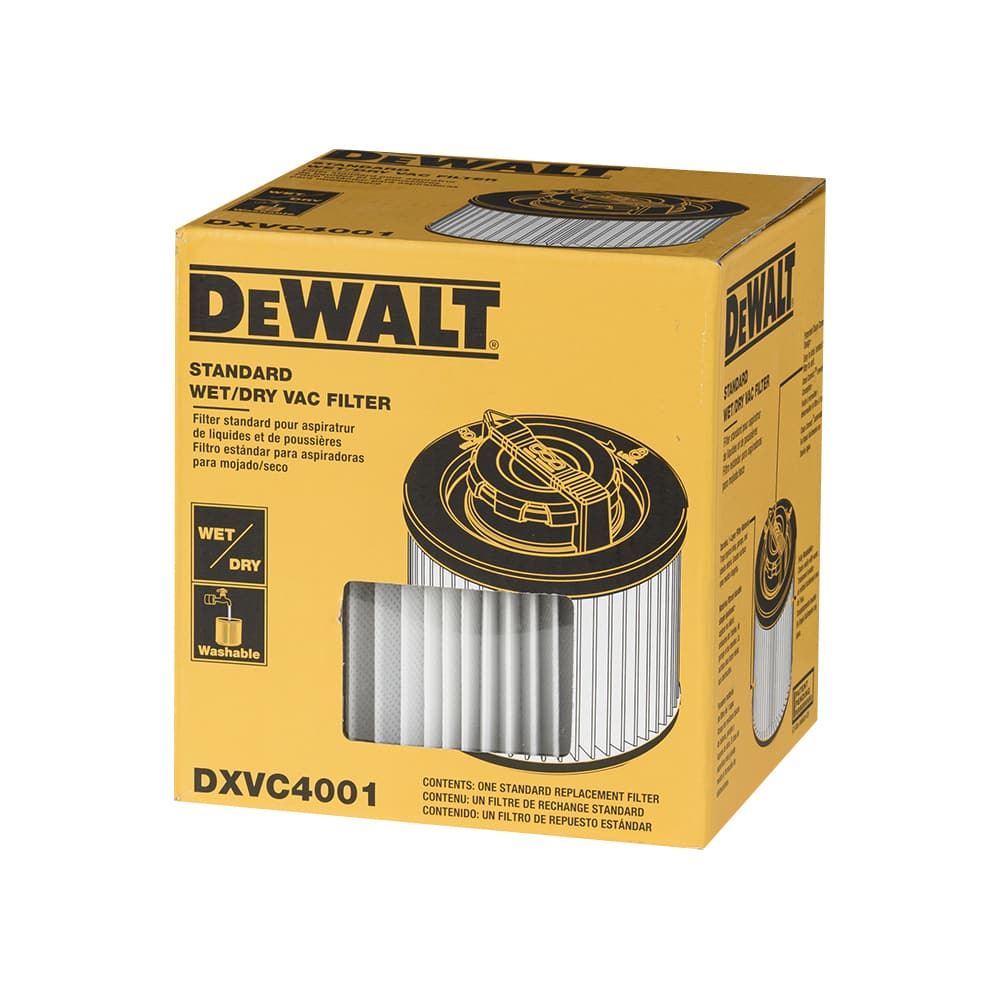 DEWALT Vacuum Filter Cartridge 4 Gallons