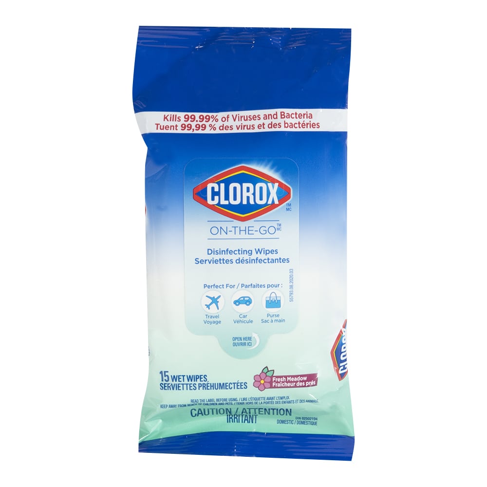 Serviettes désinfectantes Pqt/15