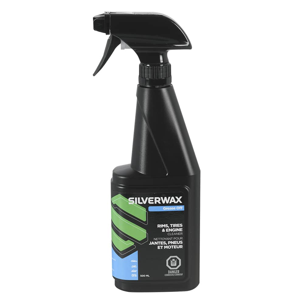 Nettoyant pour jantes pneus et moteur pour l'auto 500&nbsp;ml SILVERWAX