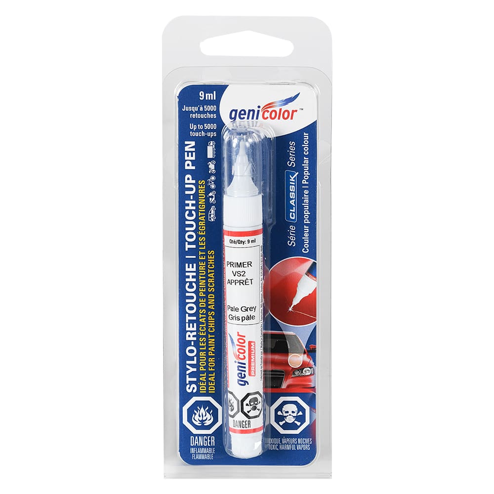Stylo de retouches pour automobiles Genicolor 9 ml VS2 apprêt