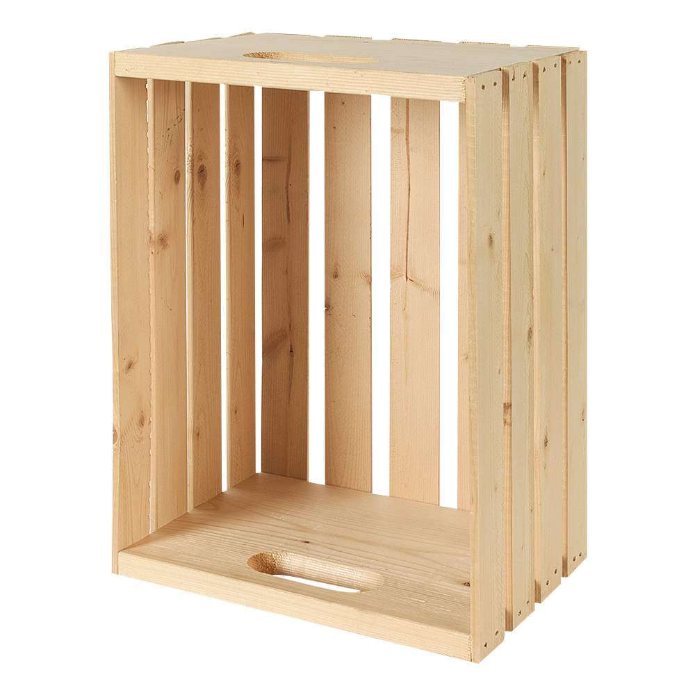 Caisse en bois 16&nbsp;po