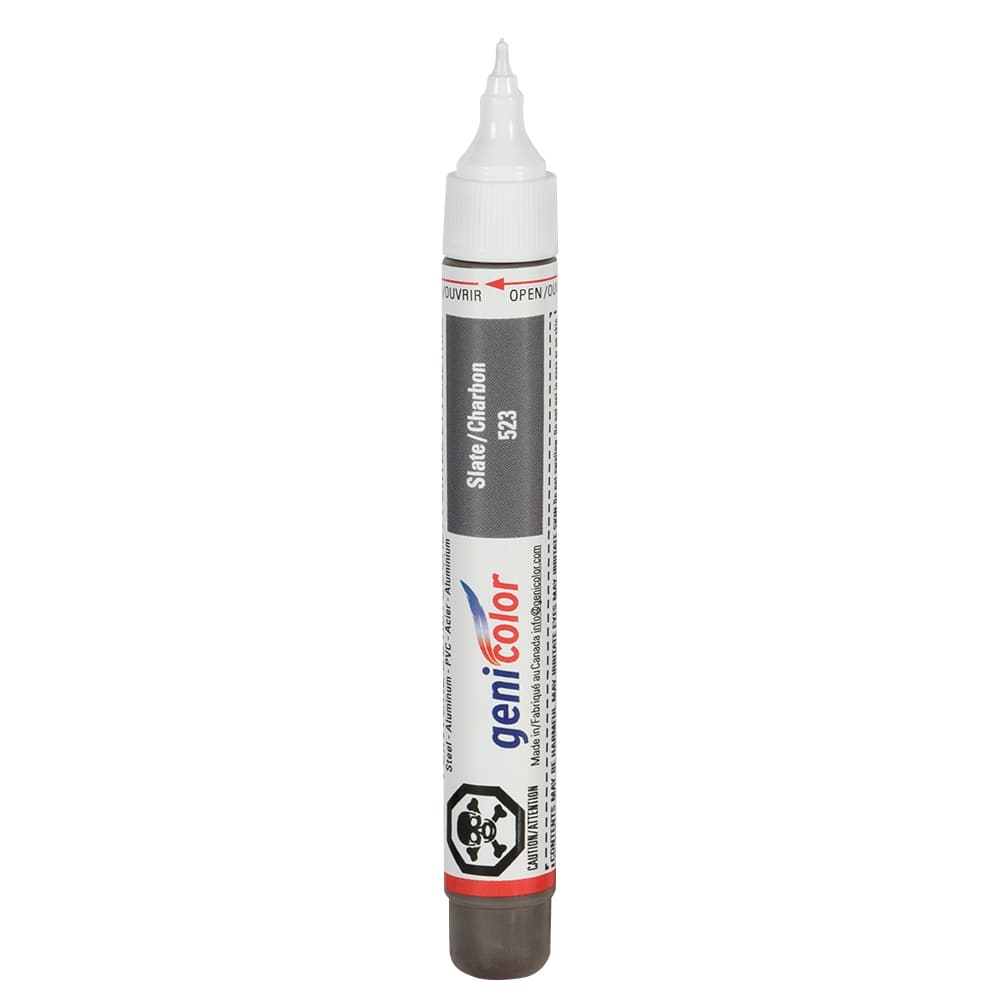 Stylo de retouches pour portes et fenêtres Genicolor charbon&nbsp;n° 523